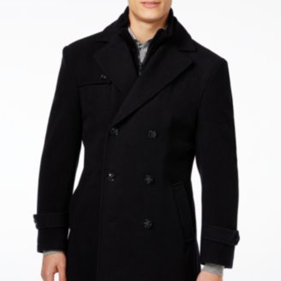 Lauren Ralph Lauren Coat, Wool Pea Coat - Picture 1 of 3